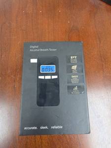lot 7845 image: Digital Alcohol Breath Tester with Memory