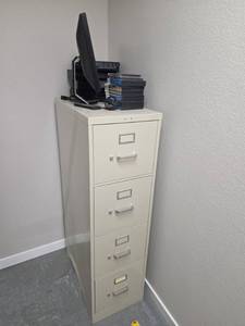 lot 7951 image: Monitor with DVD Collection and Accessories