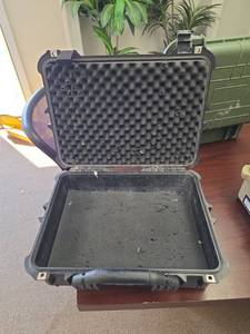 lot 7956 image: Protective Transport Case w Foam Insert