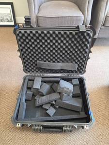 lot 7960 image: Protective Equipment Case w Custom Foam Insert