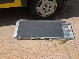 lot 7978 image: Aluminum Folding Wheelchair Access Ramp Pair