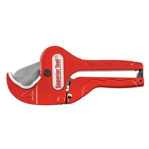 lot 18913 image: Superior Tool Ratchet Action PVC Cutter Model 37110