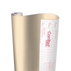 lot 18919 image: Con-Tact Self-Adhesive Shelf Liner Almond 4412045