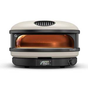 lot 18972 image: Arc XL Propane Outdoor Pizza Oven in Bone White  Retail $760.32