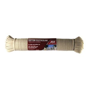 lot 18974 image: Ace Cotton Clothesline 100 ft. Model 71548, 6 Pack
