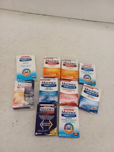 lot 18981 image: Miscellaneous Lot Of Mucinex, 10 Pack