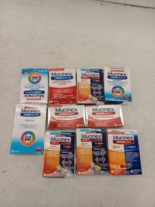 lot 19000 image: Mucinex Medication, Lot 10 Boxes