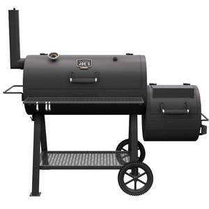 lot 19010 image: Oklahoma Joes Highland Offset SmokerGrill- Retail $429