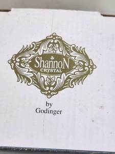 Shannon Crystal by Godinger Scalloped 2 Pc. Sugar and Creamer Set