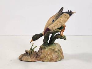 lot 156 image: Schmid 1994 Limited Edition Mallard Duck Hand Painted Artist Signed
