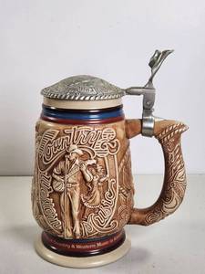 lot 200 image: Country & Western Music America Celebration Stein with Lid