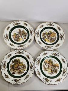 lot 250 image: Wood & Sons Ascot Service Plate 4-Piece Set England