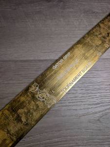 lot 1519 image: Gator Grip Golden Rule Tournament Board Measuring Ruler