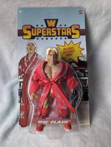 lot 2006 image: Mattel WWE Superstars Ric Flair Action Figure with Entrance Robe Series 1