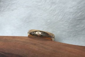 lot 3112 image: Band Ring with Engraved Text - Lord of the Rings