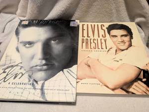 lot 2801 image: Elvis Presley A Celebration  Unseen Archives 2-Book Lot