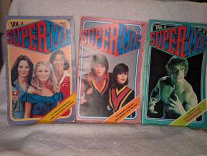 lot 2814 image: Super Mag Vol. 2 Magazine Collection No. 6, 9, 13 - 3 Issues