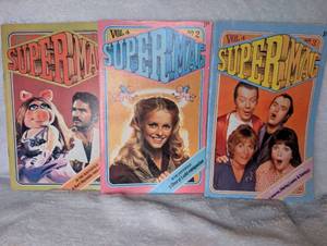 lot 2817 image: Super Mag Vol. 4 No. 2, No. 3 Magazine Collection-3 Issues