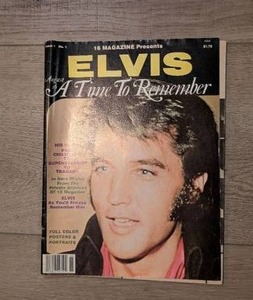 lot 2821 image: 16 Magazine Presents ELVIS A Time To Remember Issue 1 No. 1 1978