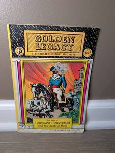lot 2906 image: Golden Legacy Illustrated History Magazine Vol. 1 Toussaint LOuverture Haiti 1986