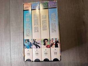 lot 2953 image: SHA Cistern 4-Pack VHS Tape Collection Kosinu Cousins Kd Ganad Jhouse Rock Follow That Dream