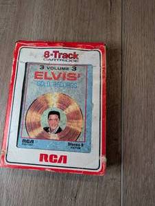 lot 2961 image: RCA 8-Track Cartridge Elvis Presley Volume 3 Gold Records