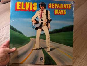 lot 2964 image: Elvis Separate Ways Vinyl Record Album -sealed