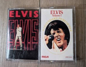 lot 2966 image: Elvis Presley 2-Cassette Tape Lot North Special Performance Volume I