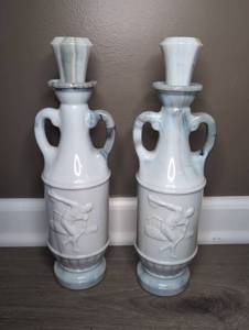 lot 4004 image: 1971 Empty Jim Beam Olympic Bottles - 2 ct