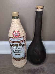 lot 4007 image: Ron Zacapa Centenario 23 anos Rum Bottle  Taiwan Brandy Bottle