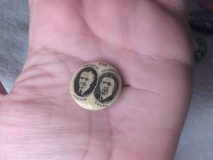 lot 6501 image: Vintage Coolidge Dawes For President Vice President Campaign Button