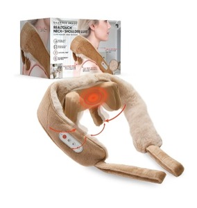 lot 1539 image: $89 Sharper Image Real Touch Neck & Shoulder Shiatsu Massager