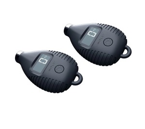 lot 1574 image: Limitless Set of 2 Digital Talking Tire Pressure Gauges