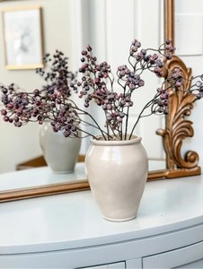 lot 1575 image: Simply Stunning Set of 3 Plum Berry Sprays by Janine Graff
