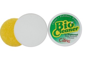lot 1578 image: Bio Cleaner 17.5oz Cleaning Clay w Towel and Sponge, Citrus