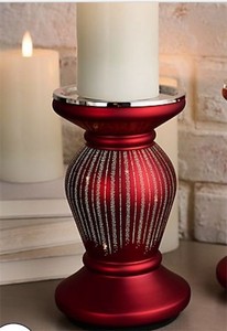 lot 1579 image: ORANGE Starry Night Pedestal by Valerie