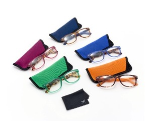 lot 1591 image: Hummingbird Set of 5 Lawrence Blue Light Readers 3.5