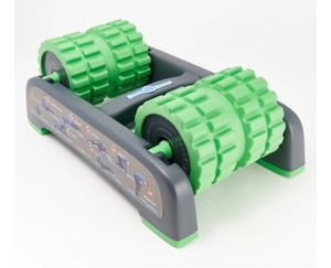 lot 1604 image: Back Baller Dual Mounted EVA Ridged Foam Roller