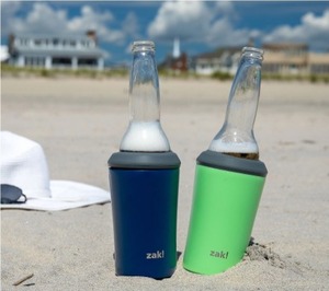 lot 1687 image: 3 Pack Zak Designs 4-in-1 Insulated Can & Bottle Coolers wBoxes