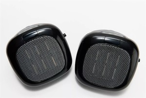 lot 1724 image: Hunter Set of 2 Wall Outlet Space Heaters with Timer