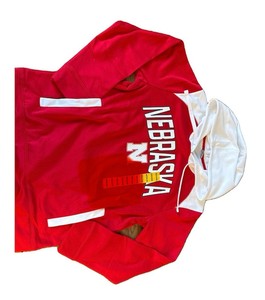 lot 1773 image: CSA APPAREL NCAA LONG SLEEVE HOODED SWEATSHIRT SIZE LARGE
