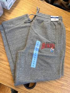 lot 1777 image: ADULT NCAA FLEECE PANT Size large