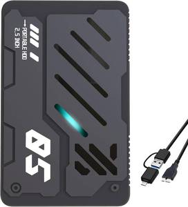 lot 1773 image: Ultra Slim Portable External HDD USB 3.0 for PC, Laptop, Mac, XboxPS (1TB)
