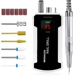 lot 807 image: IMENE Professional Nail Drill Machine 35,000RPM Portable Brushless E-File - RETAIL $114