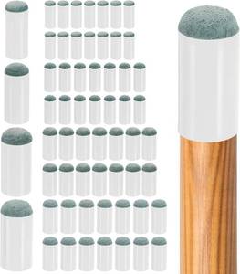 lot 1816 image: Grevosea 60 Pcs Slip-on Pool Cue Tips Replacement Kit for Snooker Cues