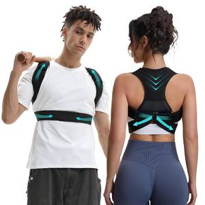lot 1823 image: Unisex Posture Corrector, Breathable Back Brace, Lightweight Lumbar Support Larg