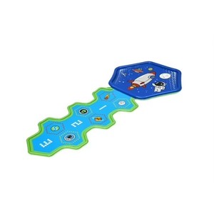 lot 1900 image: H2OGO Cosmic Adventure Kids Sprinkler Splash Pad and Inflatable Water Slide