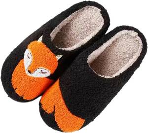 lot 1927 image: Halloween Slippers for Women & Men, Elastic Comfort, Memory Foam, Warm Plush 5-6