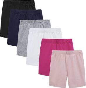 lot 1932 image: Girls Basic Cartwheel Short Cycling Bike Shorts for Girls Dance Shorts 5-6y