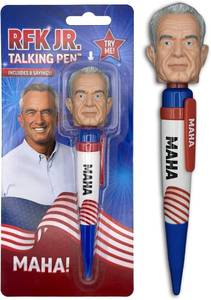 lot 2062 image: RFK Jr. Talking Pen - 8 Real Voice Quotes, Novelty Gag Gift